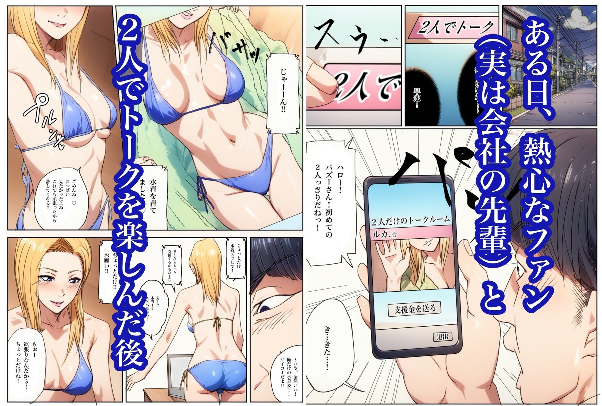 生配信でリモってオナニーしてしまい、弱みを握られてリモコンバイブ入れられた話