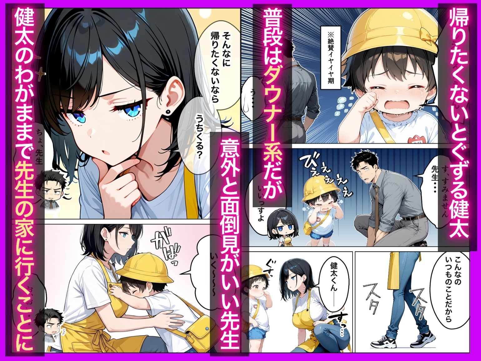 バツイチ子持ちの俺が見た目120点のツンデレダウナー保育士に本能剥き出しで種付けした話