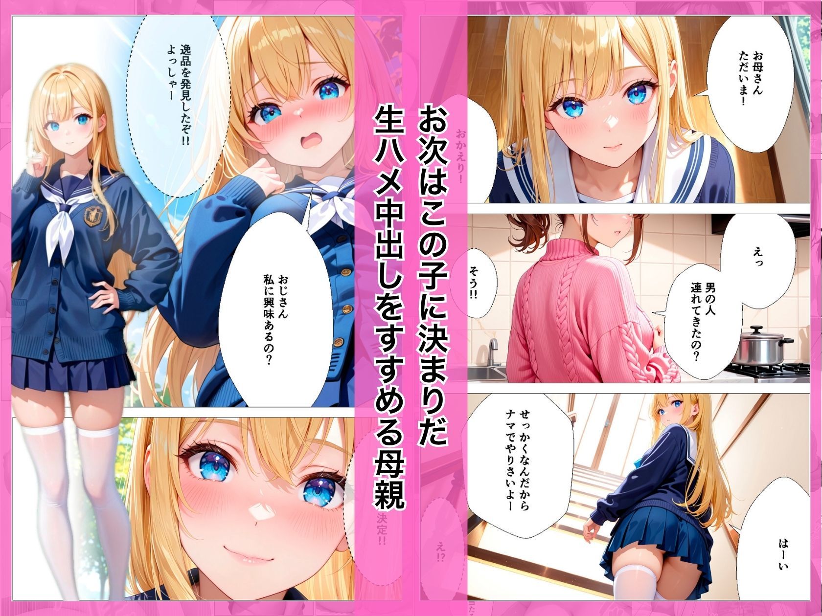 全女性と無許可で中出し生ハメセックスできる世界の話