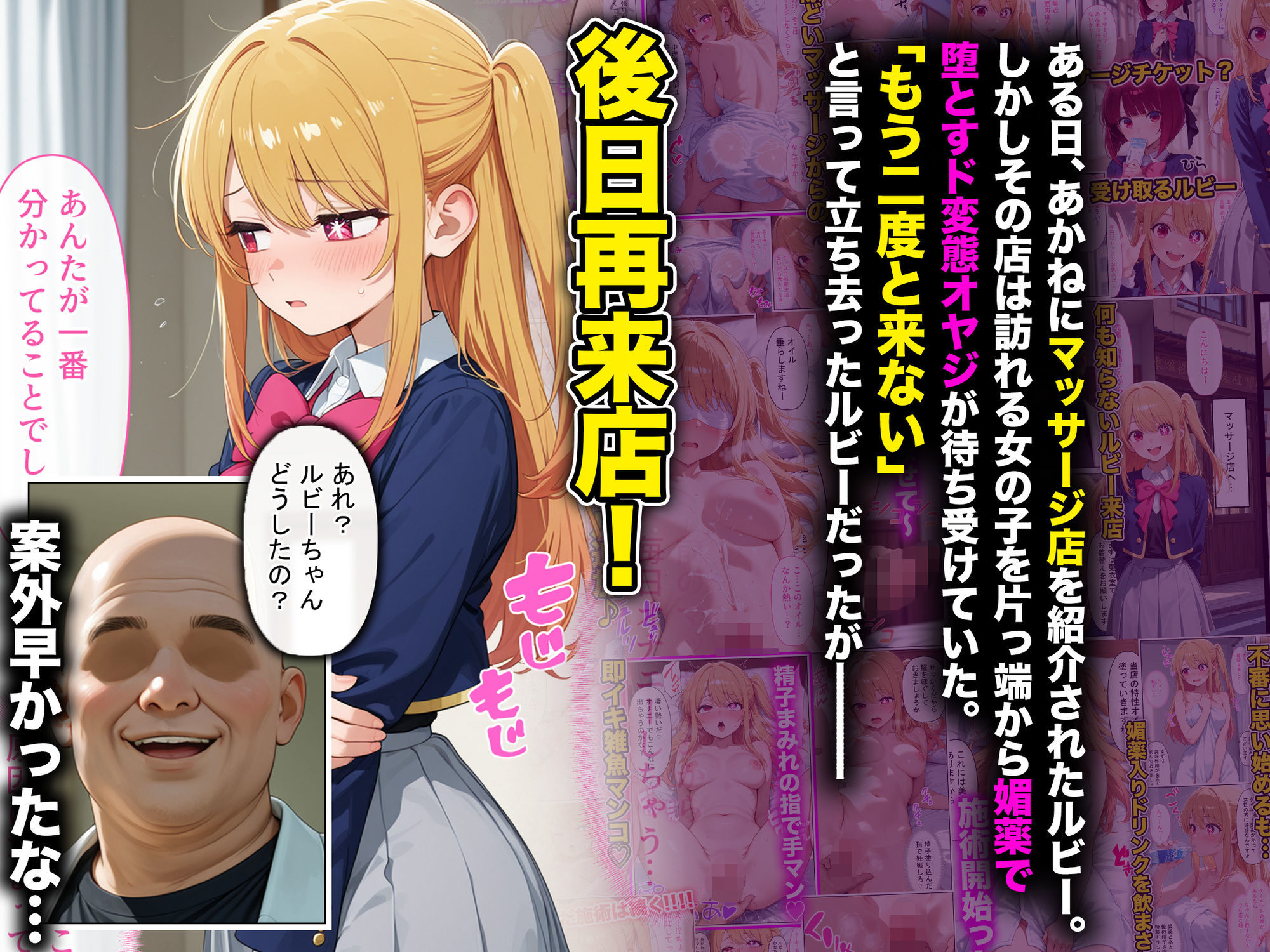 現役JKアイドルが媚薬マッサージに沼って自らおかわりを求めメスになった話 〜後編〜