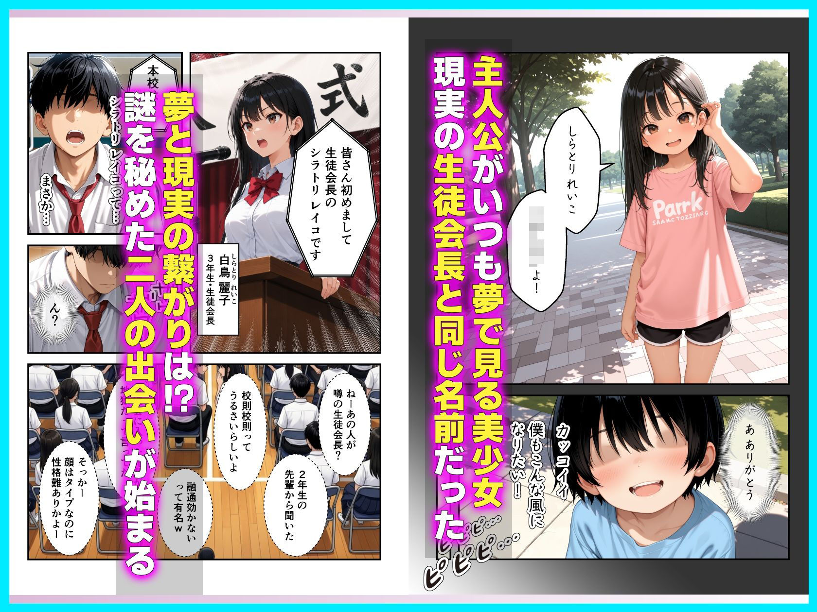 強気で嫌われ生徒会長は俺にだけあまあま_何度もイチャラブ生ハメセックス