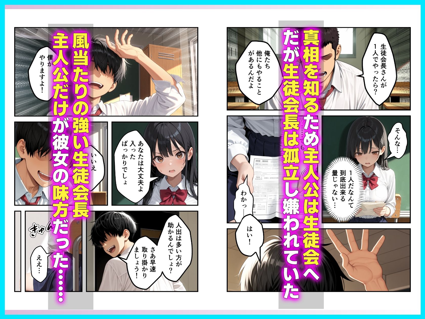 強気で嫌われ生徒会長は俺にだけあまあま_何度もイチャラブ生ハメセックス
