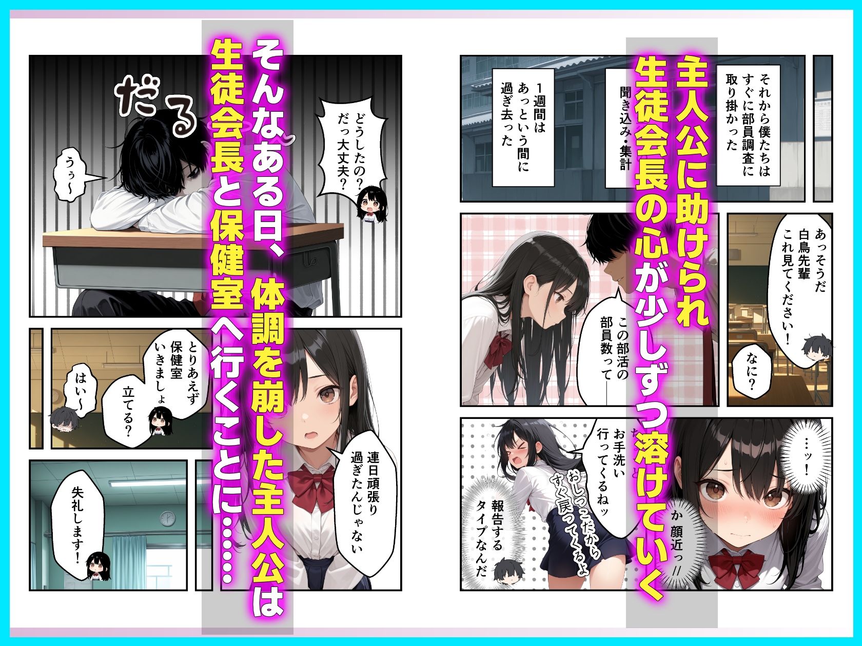 強気で嫌われ生徒会長は俺にだけあまあま_何度もイチャラブ生ハメセックス