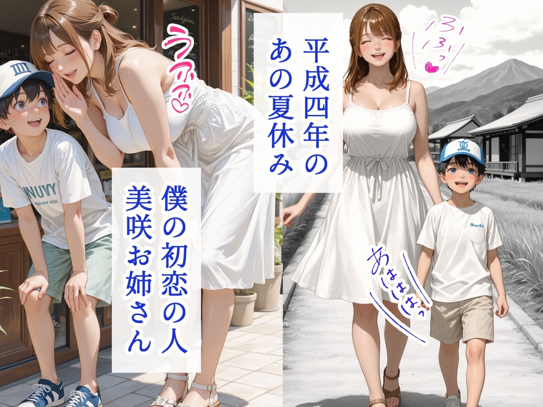 僕の初恋が崩壊した衝撃の夏休み  お姉さんの絶頂セックスを覗いてしまった僕