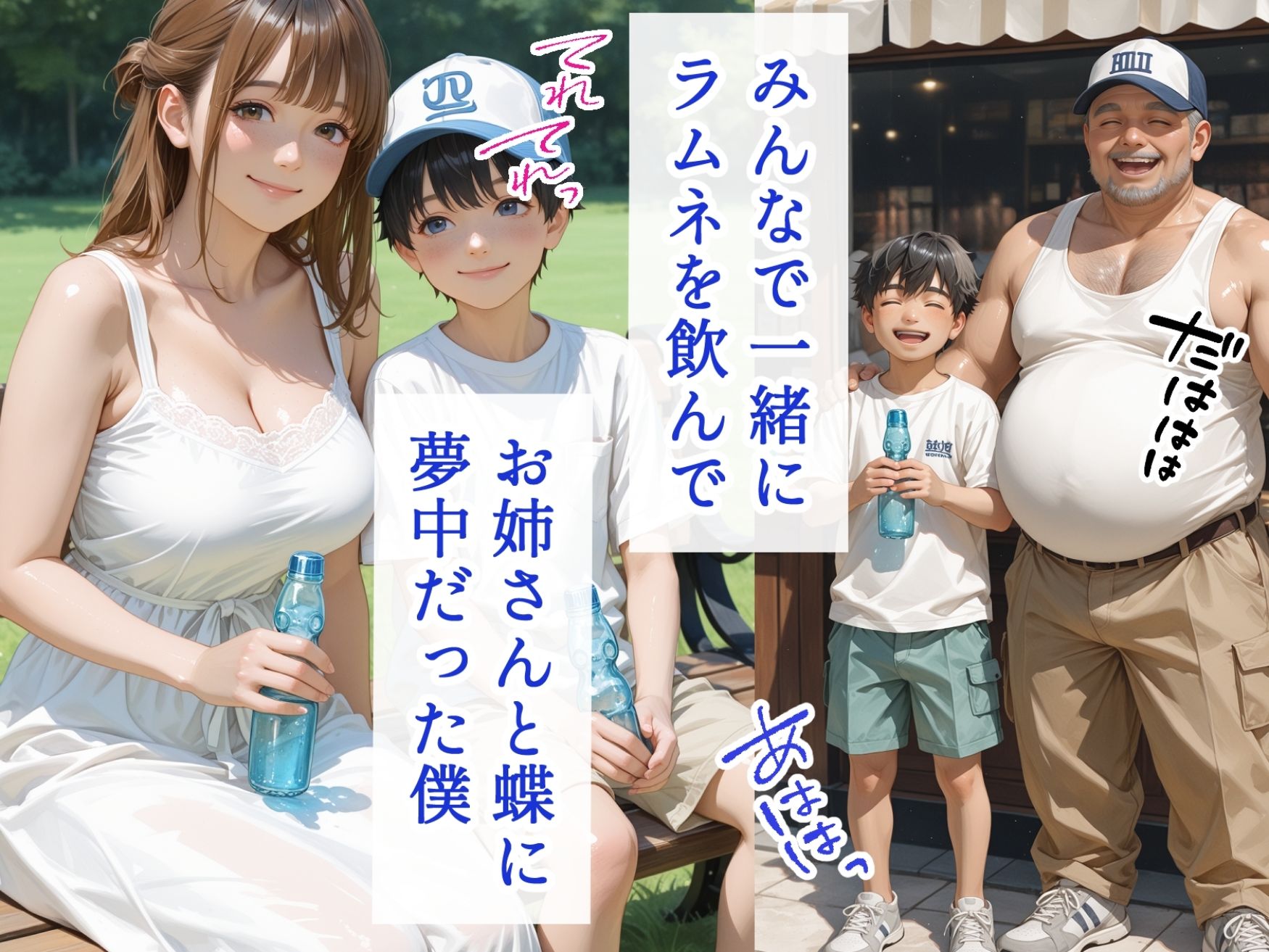 僕の初恋が崩壊した衝撃の夏休み  お姉さんの絶頂セックスを覗いてしまった僕