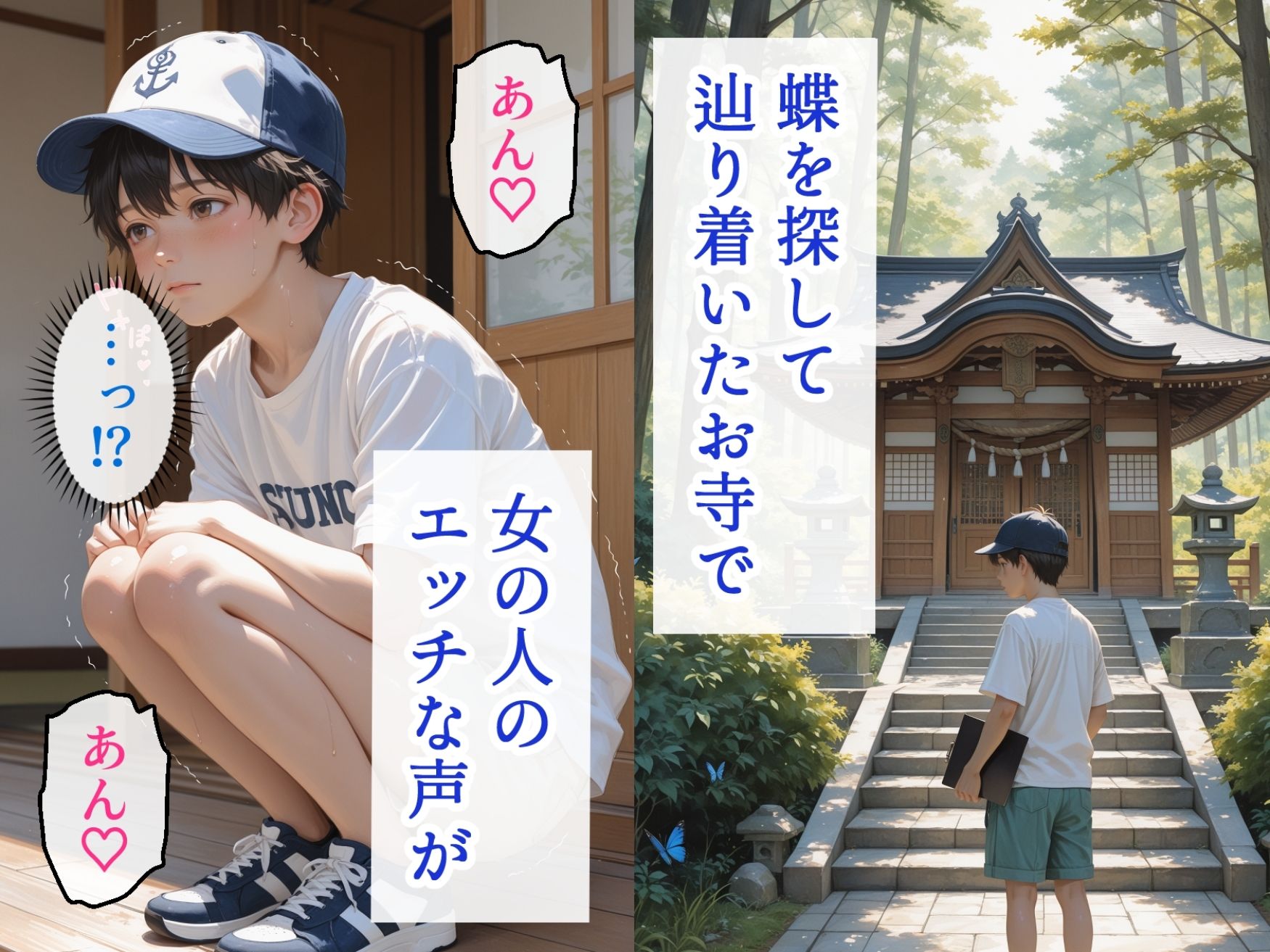 僕の初恋が崩壊した衝撃の夏休み  お姉さんの絶頂セックスを覗いてしまった僕