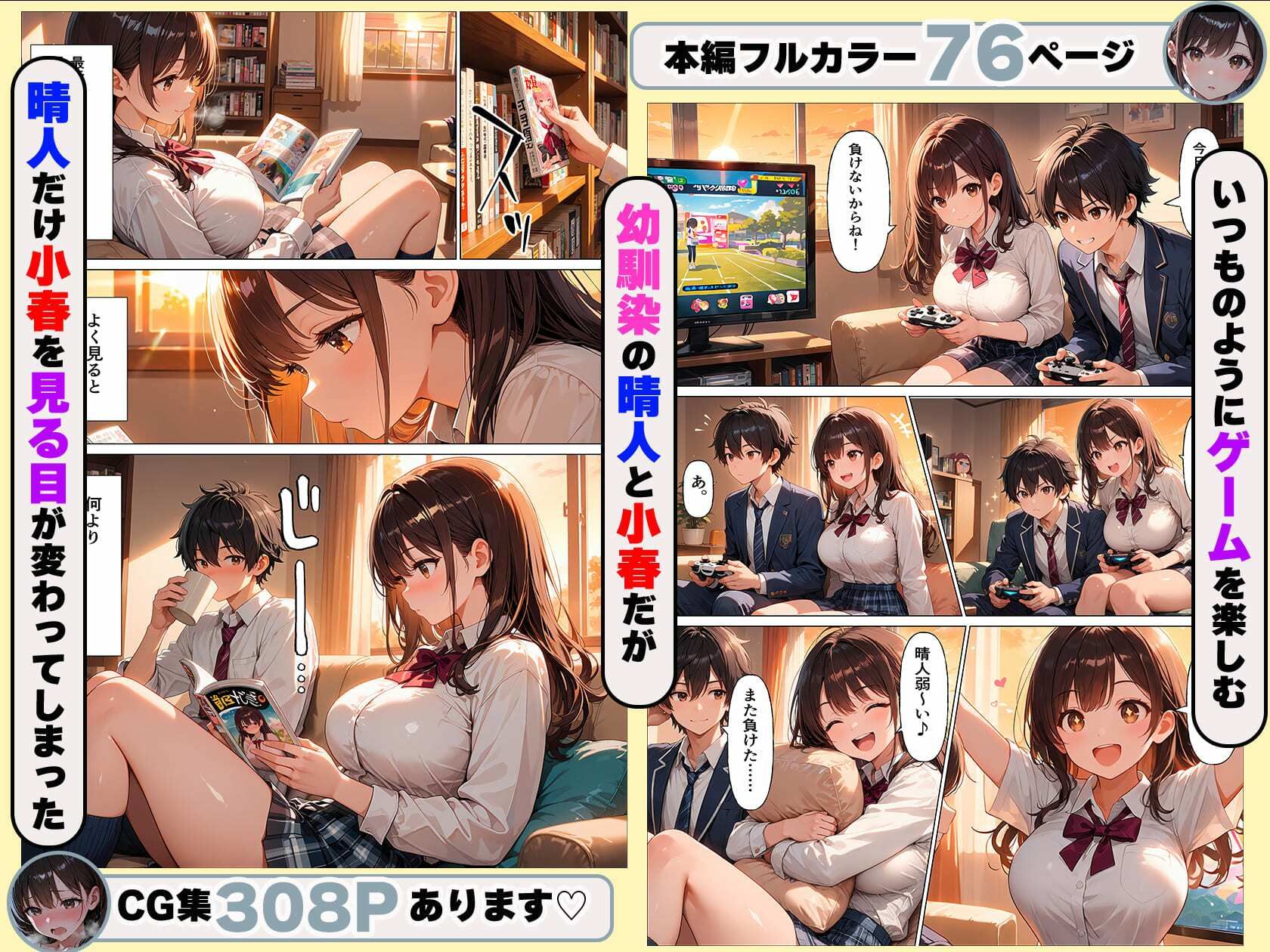 たわわに実った幼馴染は今日も僕の部屋へ入り浸るー初めてのセックスー