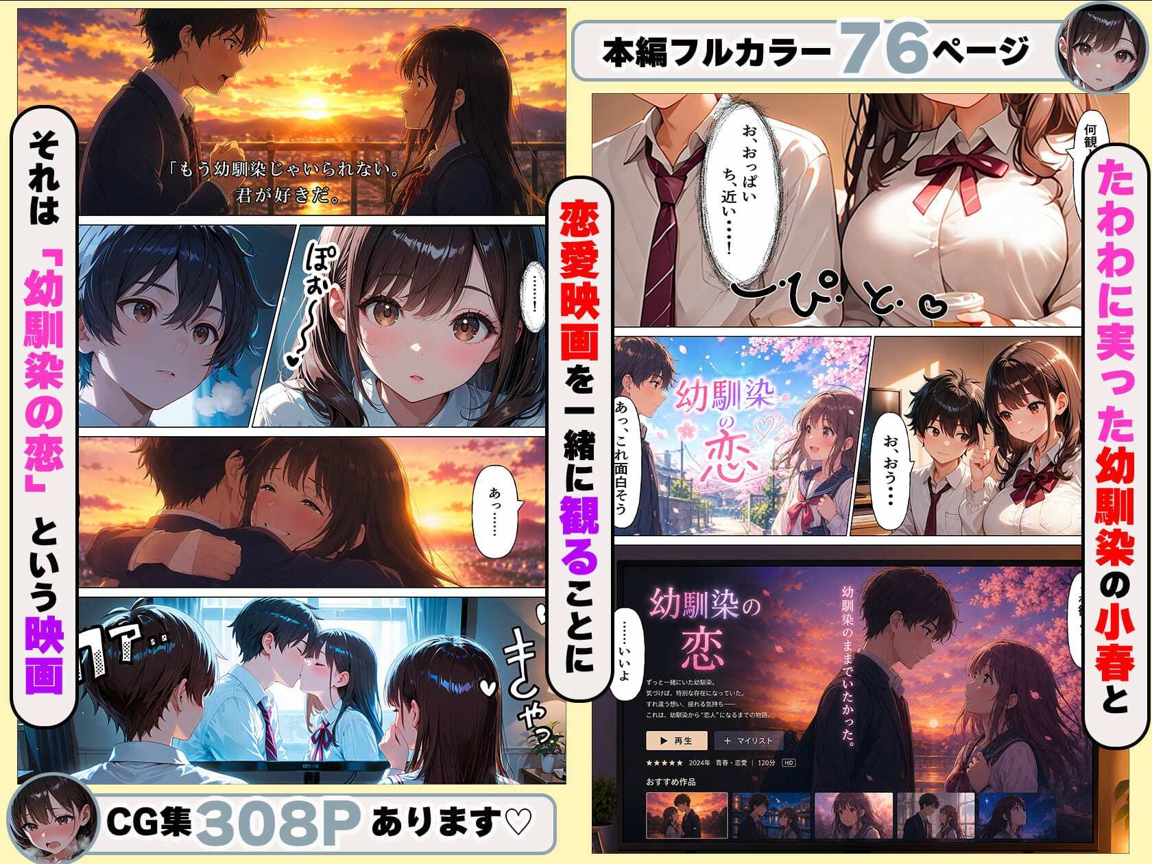 たわわに実った幼馴染は今日も僕の部屋へ入り浸るー初めてのセックスー