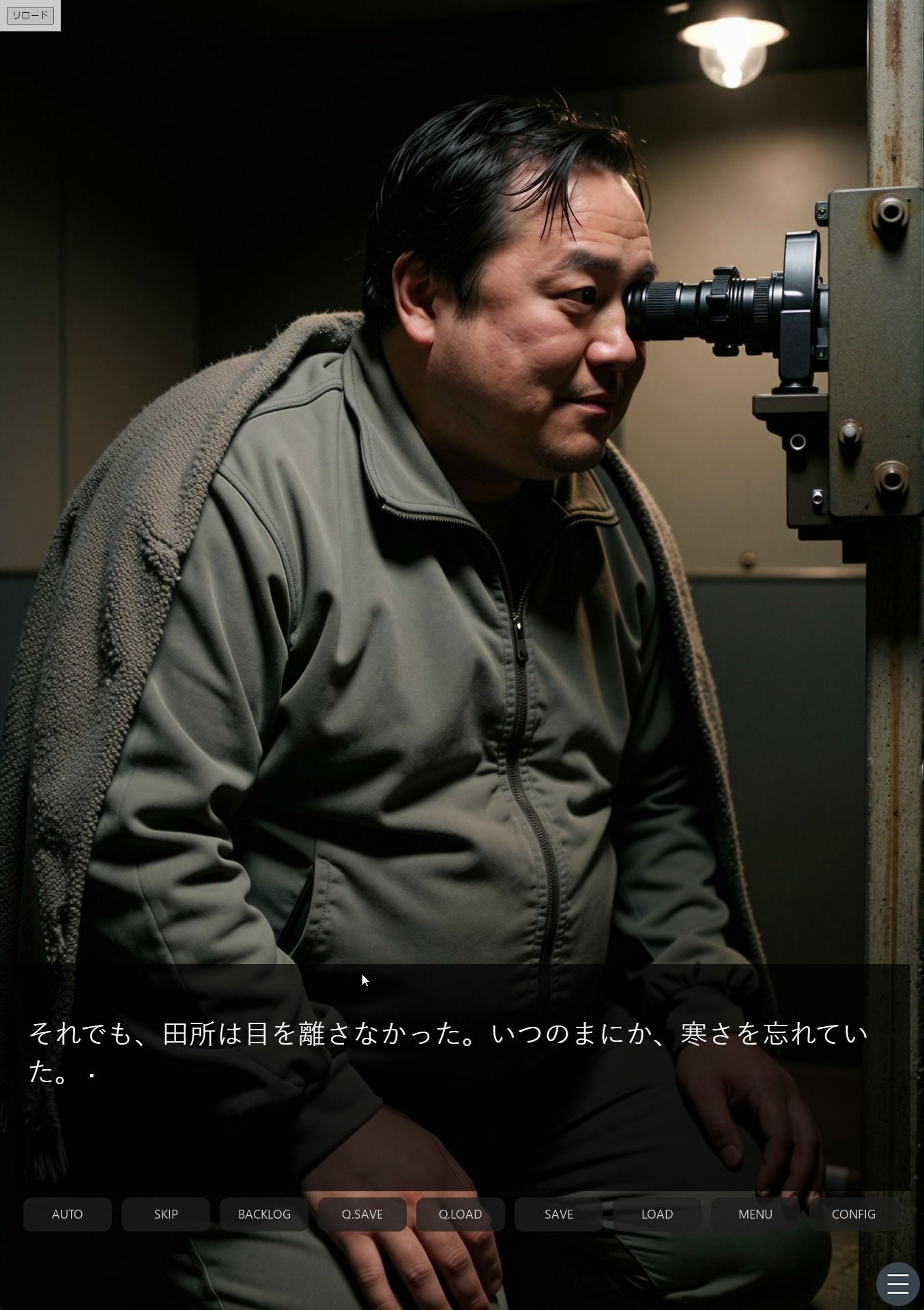 多数決の檻 ―雪山荘・欲望の投票― 第一話＜ノベルゲーム＞（実写系）