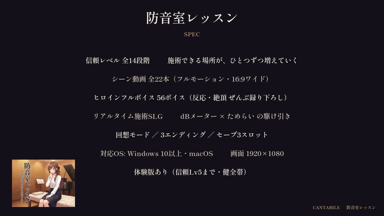 防音室レッスン 〜声だけは、彼のものだった〜