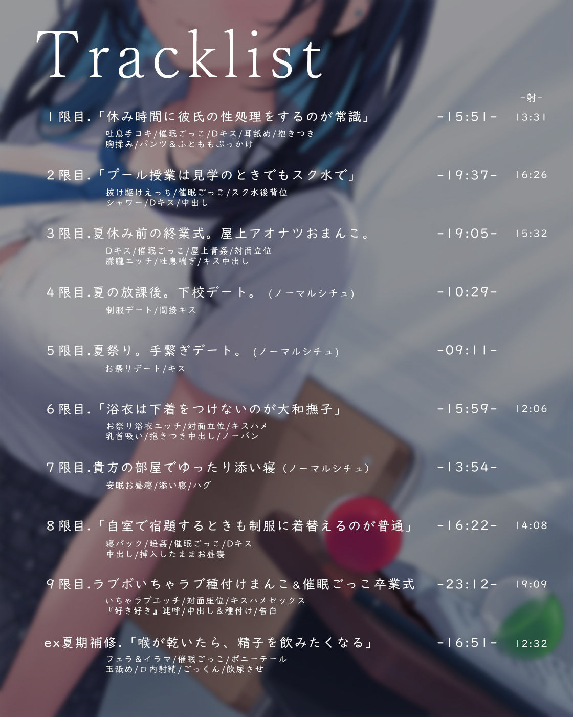 【吐息喘ぎ】ダウナーギャルの椎名さんは、アイも変わらず スキがない。〜催●アプリ（偽）で彼女を騙してアマナツ純愛えっち〜