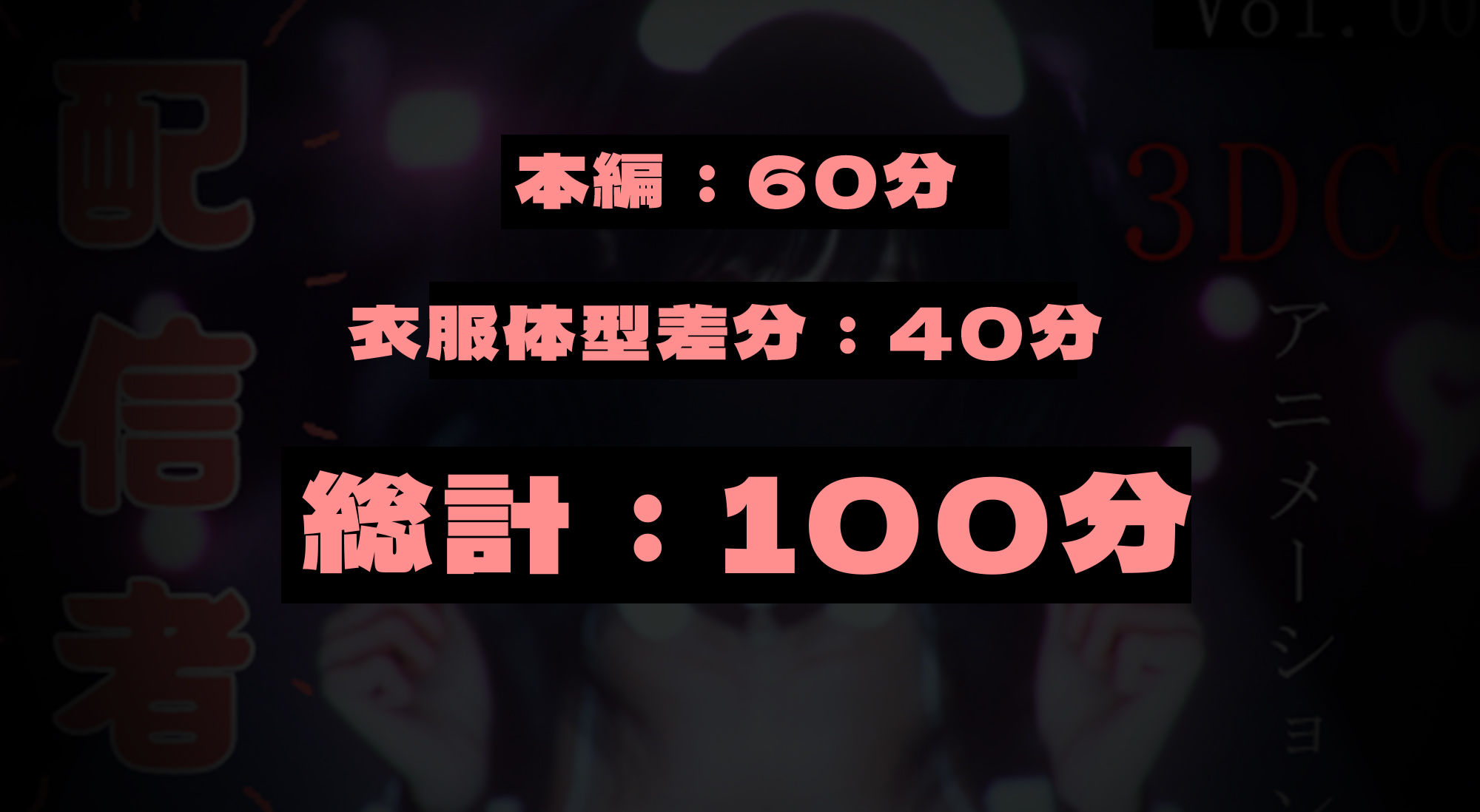 配信者 完全版＋α  -3DCGアニメーション-