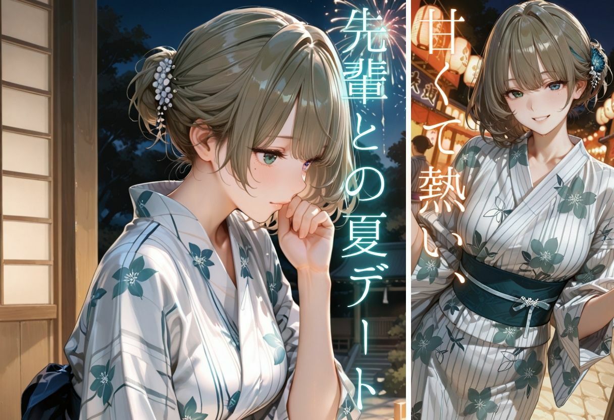 先輩との夏...花火デートからびしょ濡れ本殿SEX vol.3