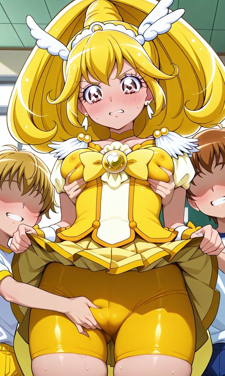 スマ●ルプリ●ュア、正体がバレて同級生に犯●れる