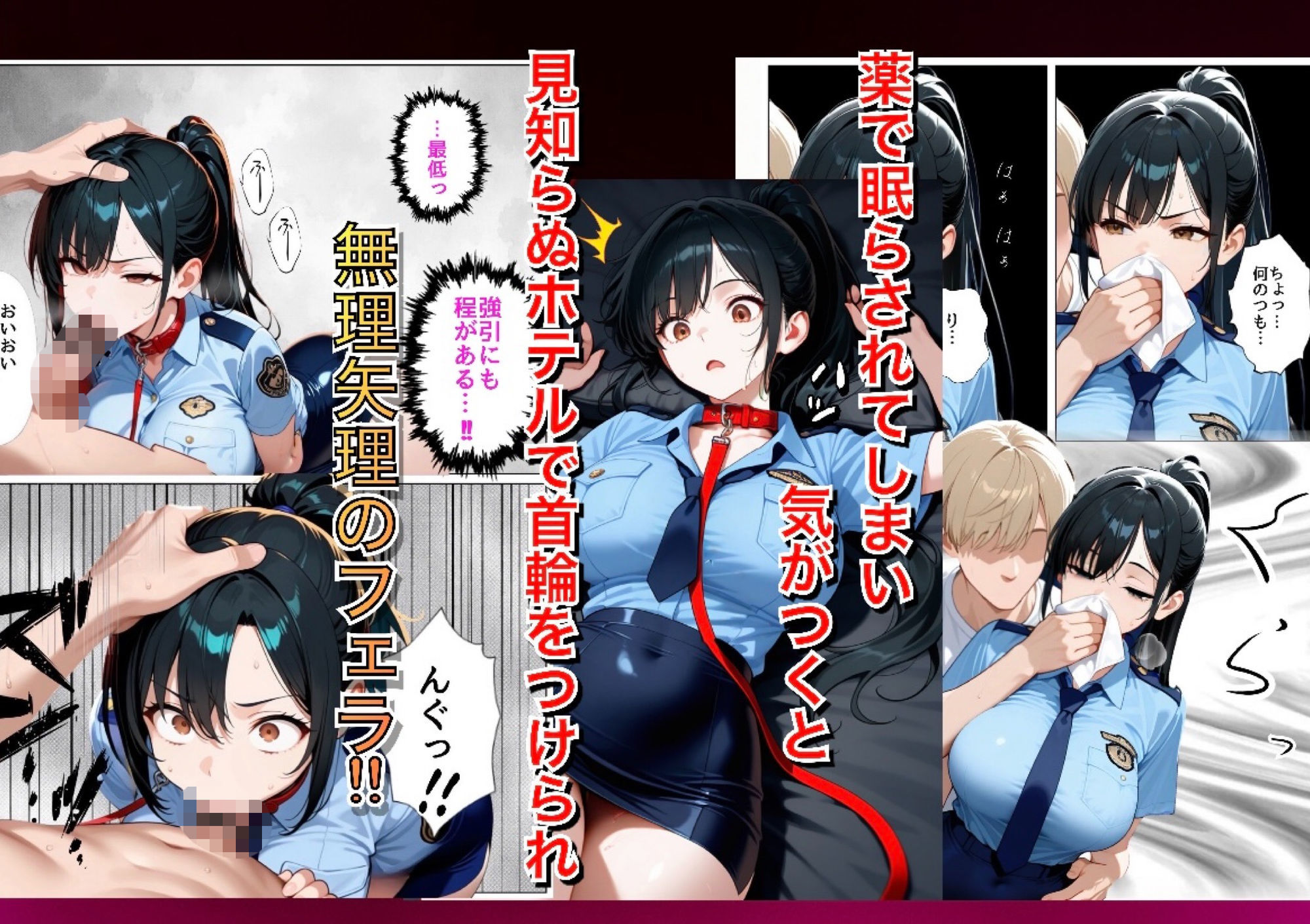 男嫌いな新卒警官を監×してマゾメス化させた結果