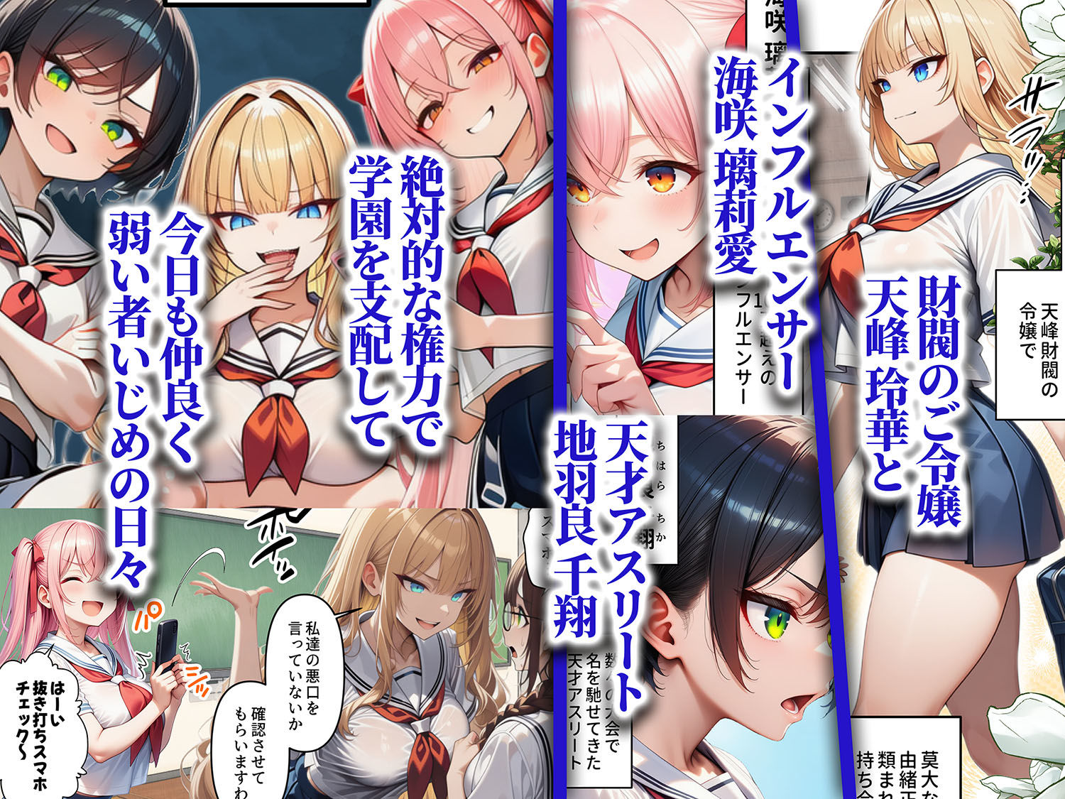 人質ライブ配信2 学園投票編 一軍女子がクラスのおもちゃ
