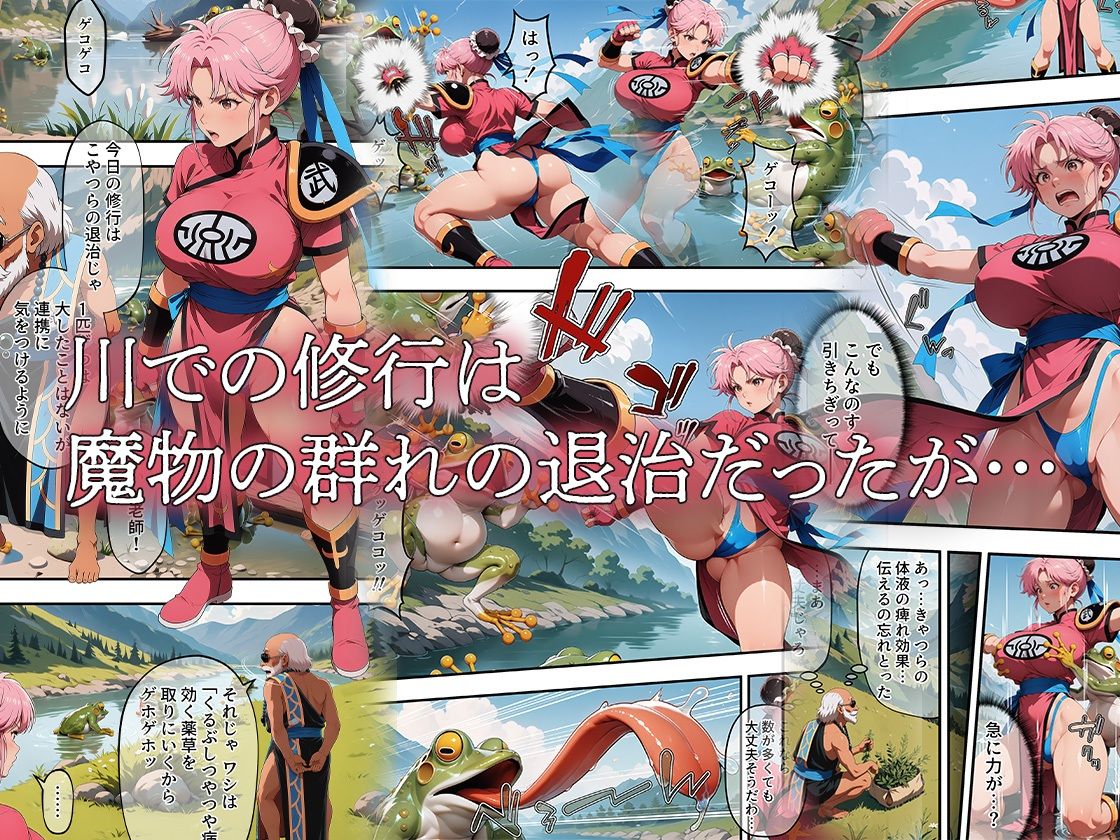 武闘家ムスメ、修行中…！？の巻