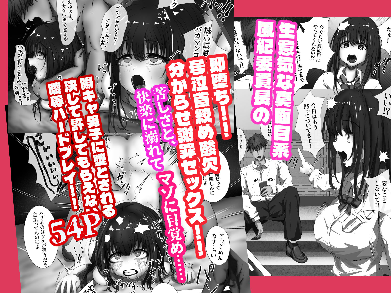 生意気な風紀委員長は徹底的に分からされる  修学旅行の一夜