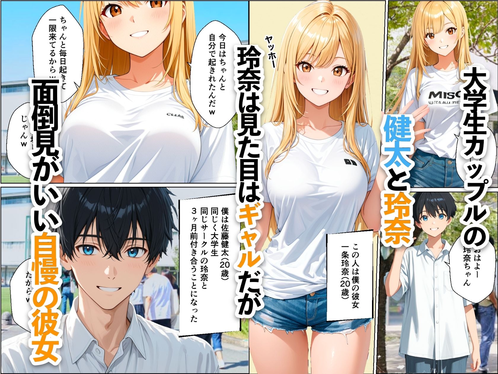 水着デート中の大好きな彼女を目の前で寝取られた話