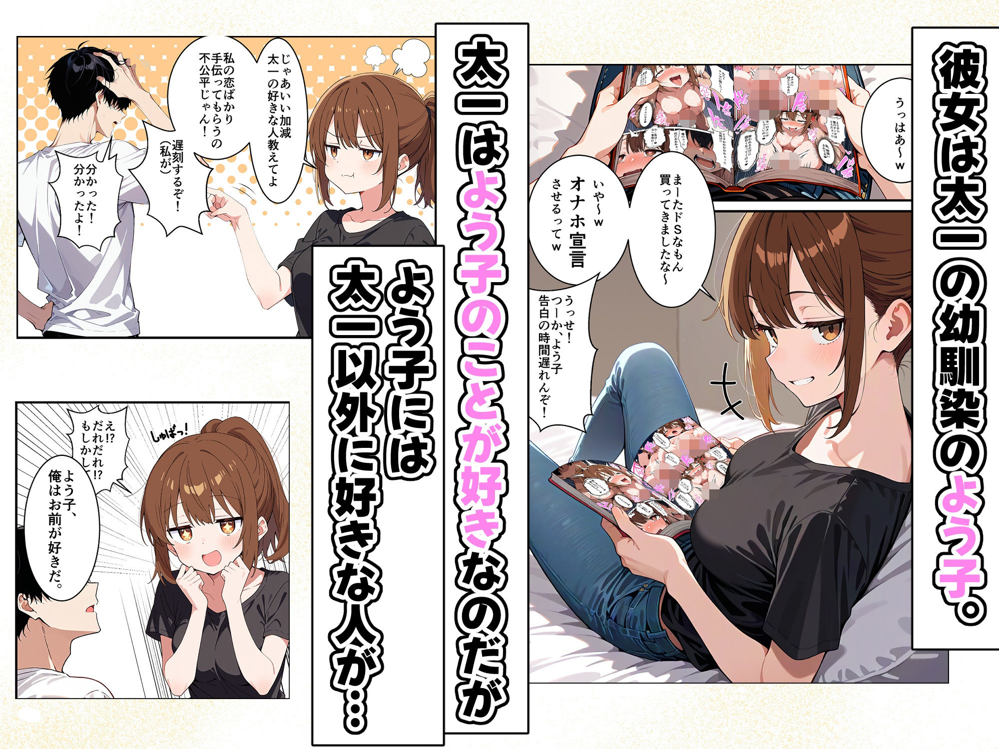幼馴染が俺の嫁＋オナホになるまで