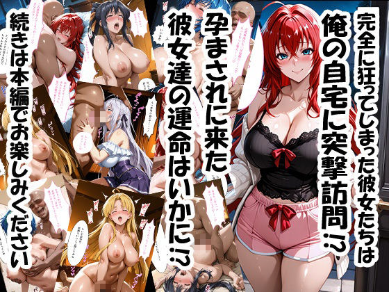 ハイス〇ールD×Dキャラが来る大当たりデリヘル〜全員と秘密の関係〜