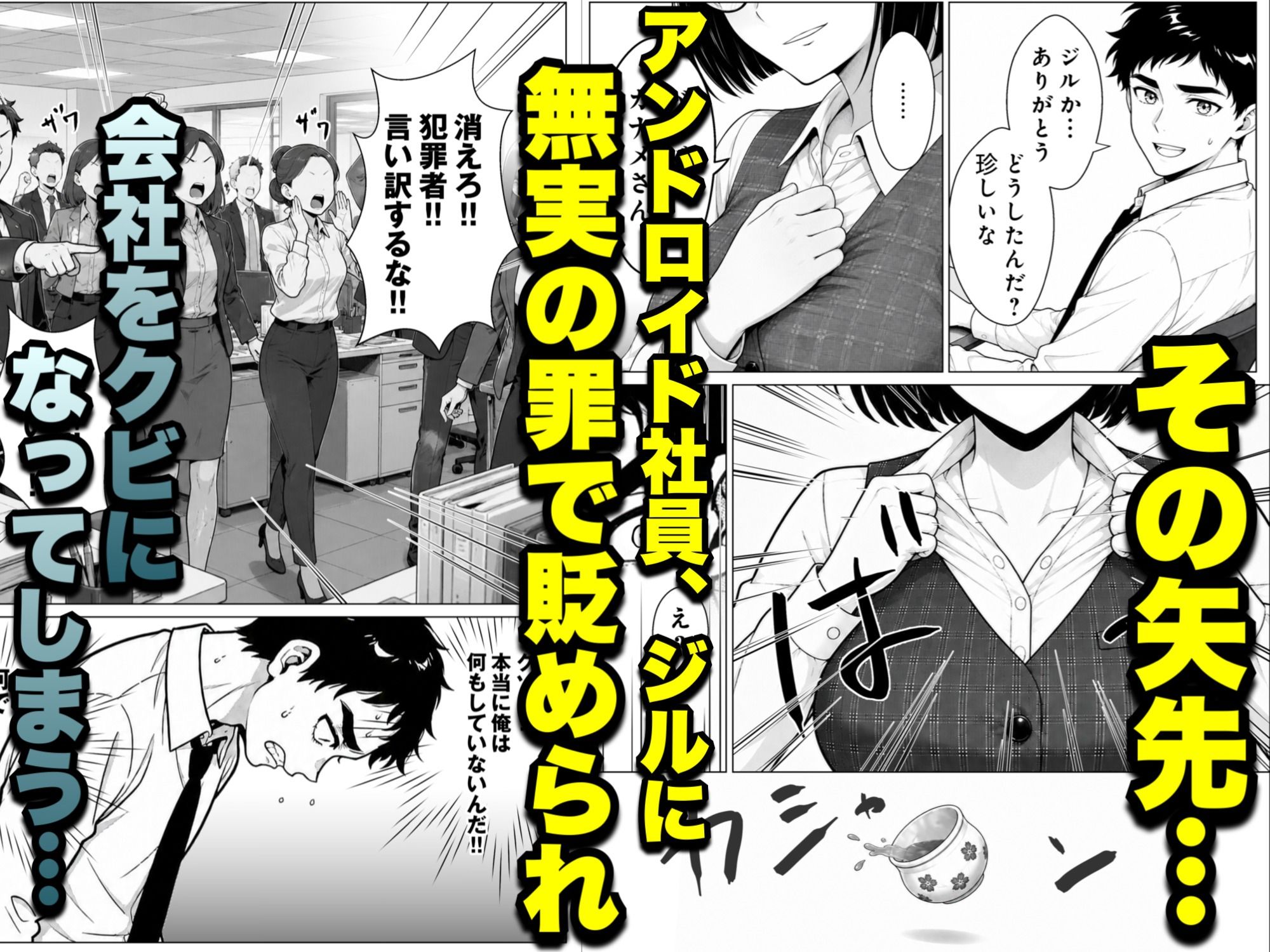 女アンドロイドへの復讐〜パワハラわからせおまんこハッキング