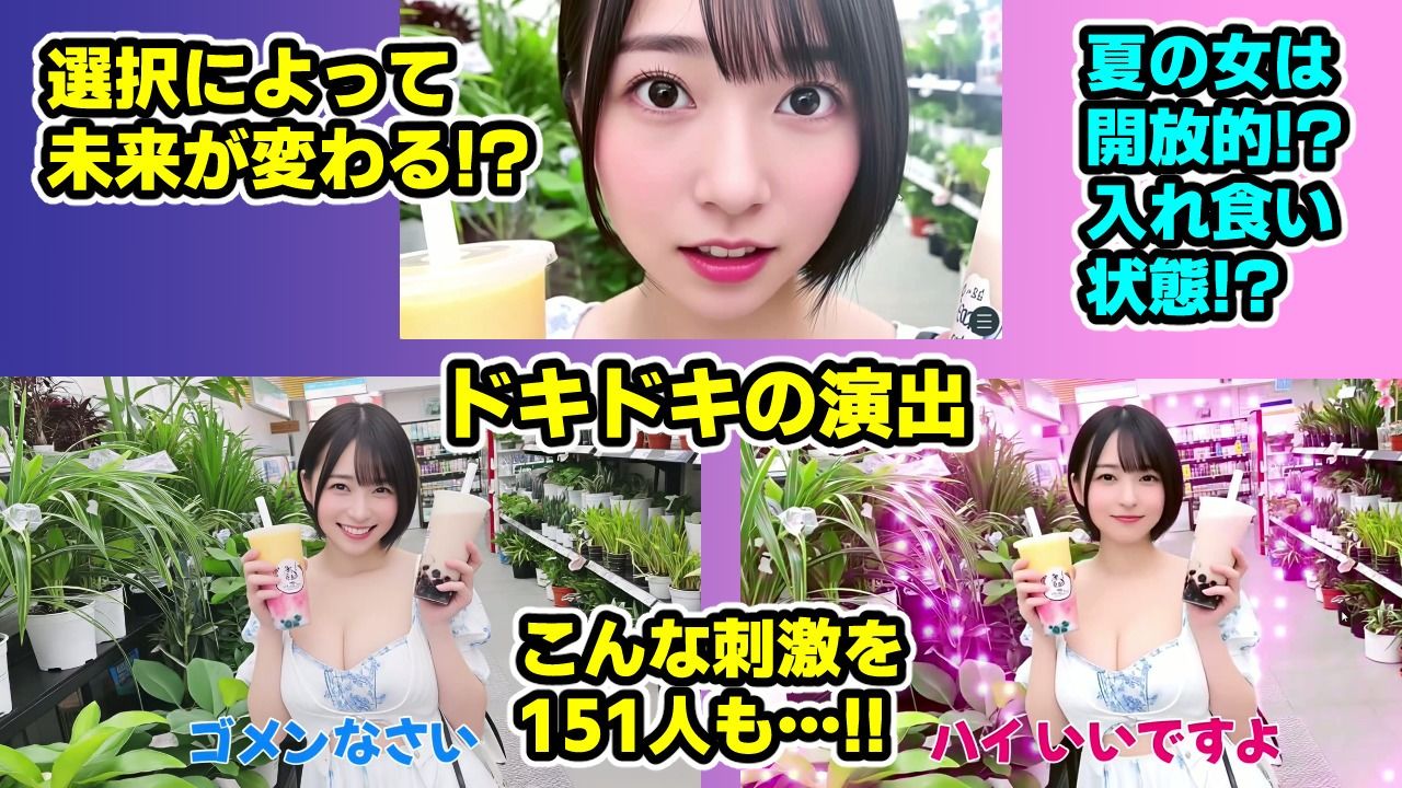ナンパマスター2〜151人のナンパ図鑑完成を目指せ！！〜夏のリゾート編【いきなり極限リーチ！！ 即興奮！！脳汁ドバドバナンパゲーム！！】