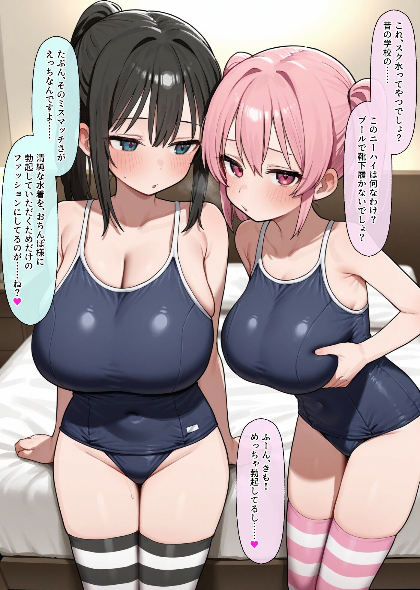 乳だけ育った娘とヤりたい！