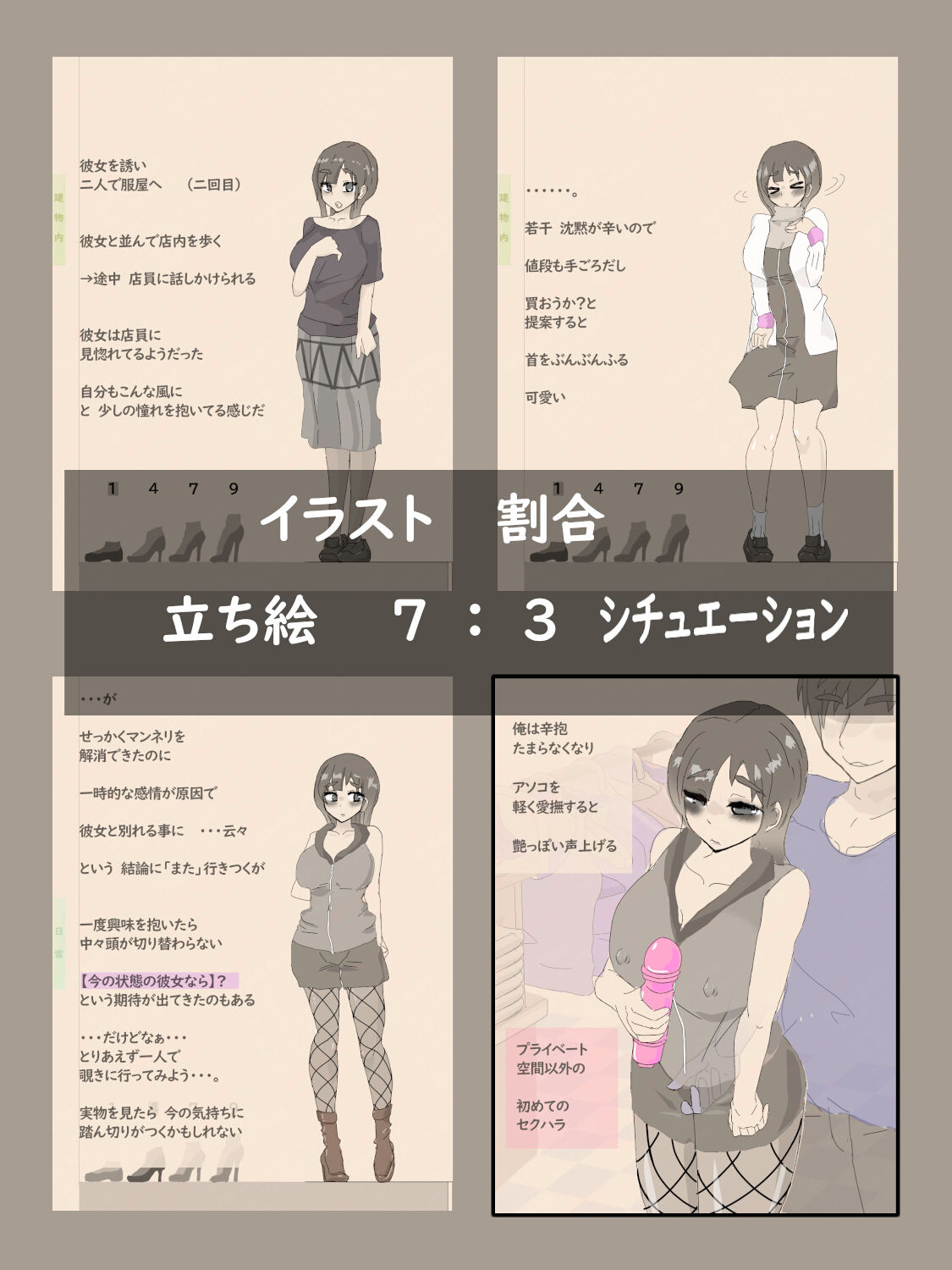 ネクストステージ  〜徐々に変わっていくカップル〜