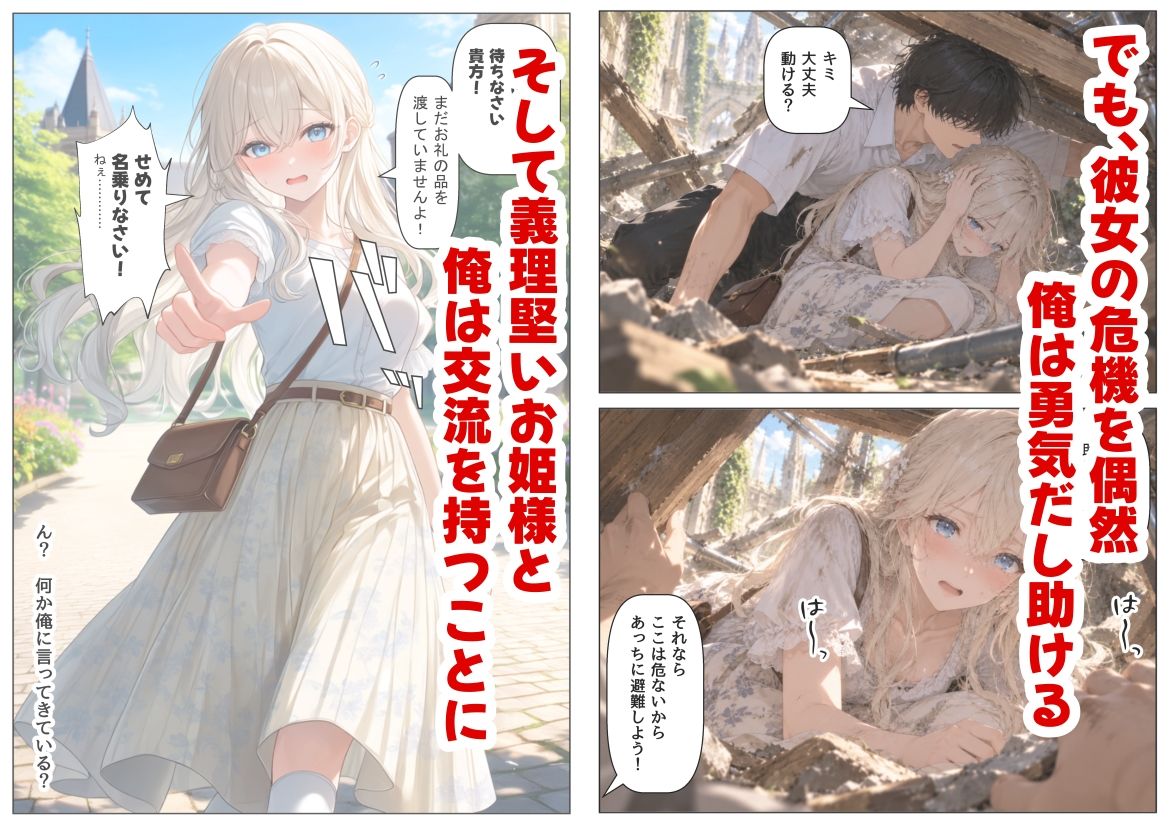 王女様と留学生な俺