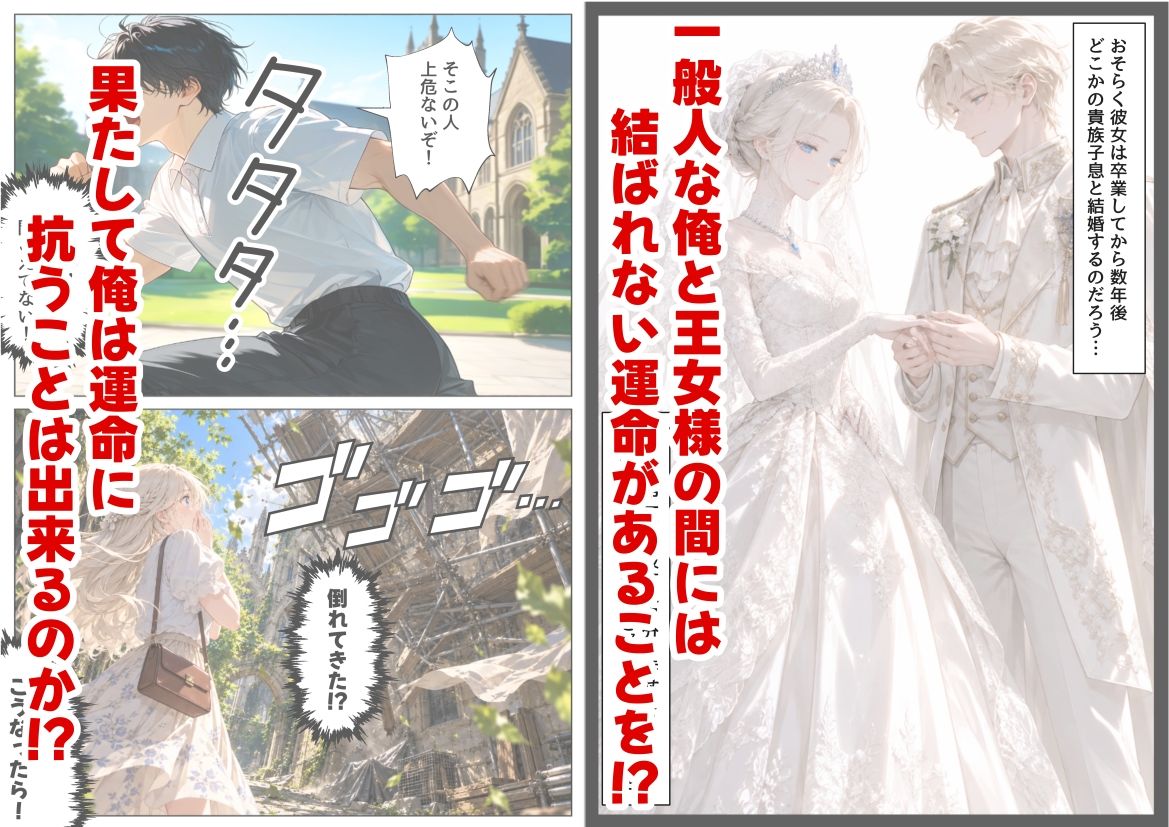 王女様と留学生な俺