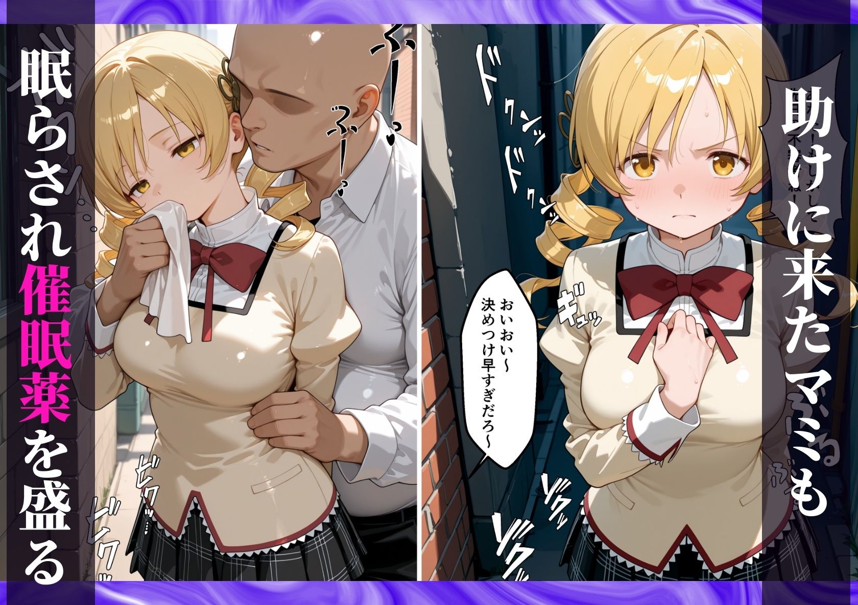 どんな抵抗も催〇薬の前じゃ無意味なんだよw【魔法少女ま〇か☆マギカ】