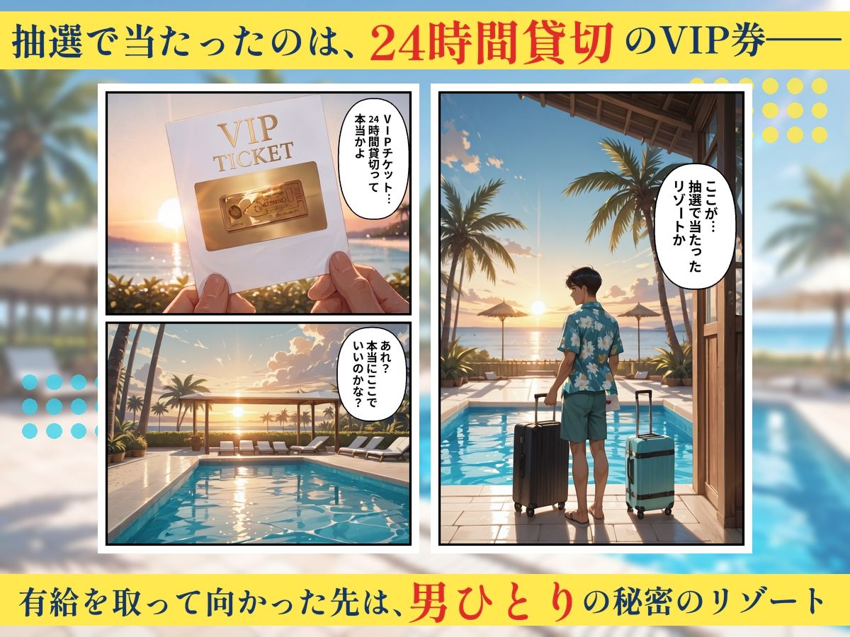 朝から晩までハーレムリゾート 【対〇忍】2