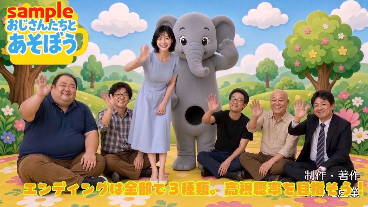 おじさんたちとあそぼう〜エロ教育番組ディレクターゲーム〜