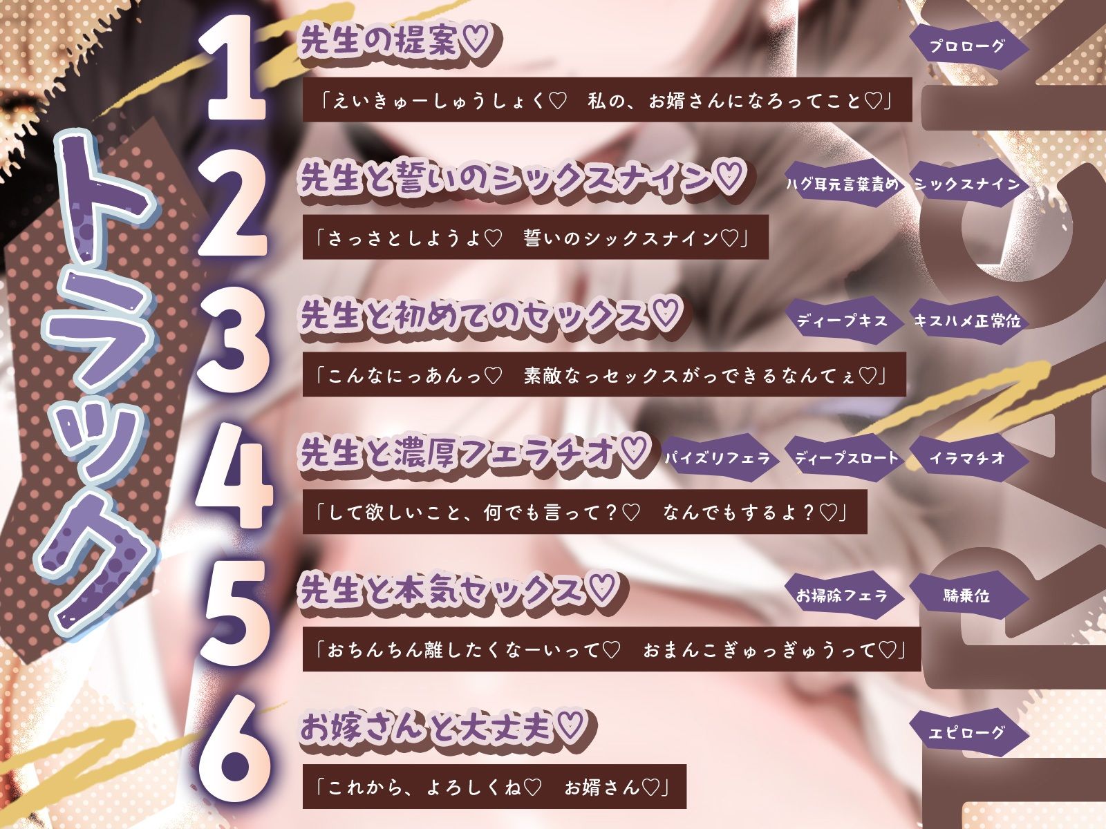【KU100】おっとり教師のえっちな進路相談〜私のお婿さんとして永久就職しない？〜